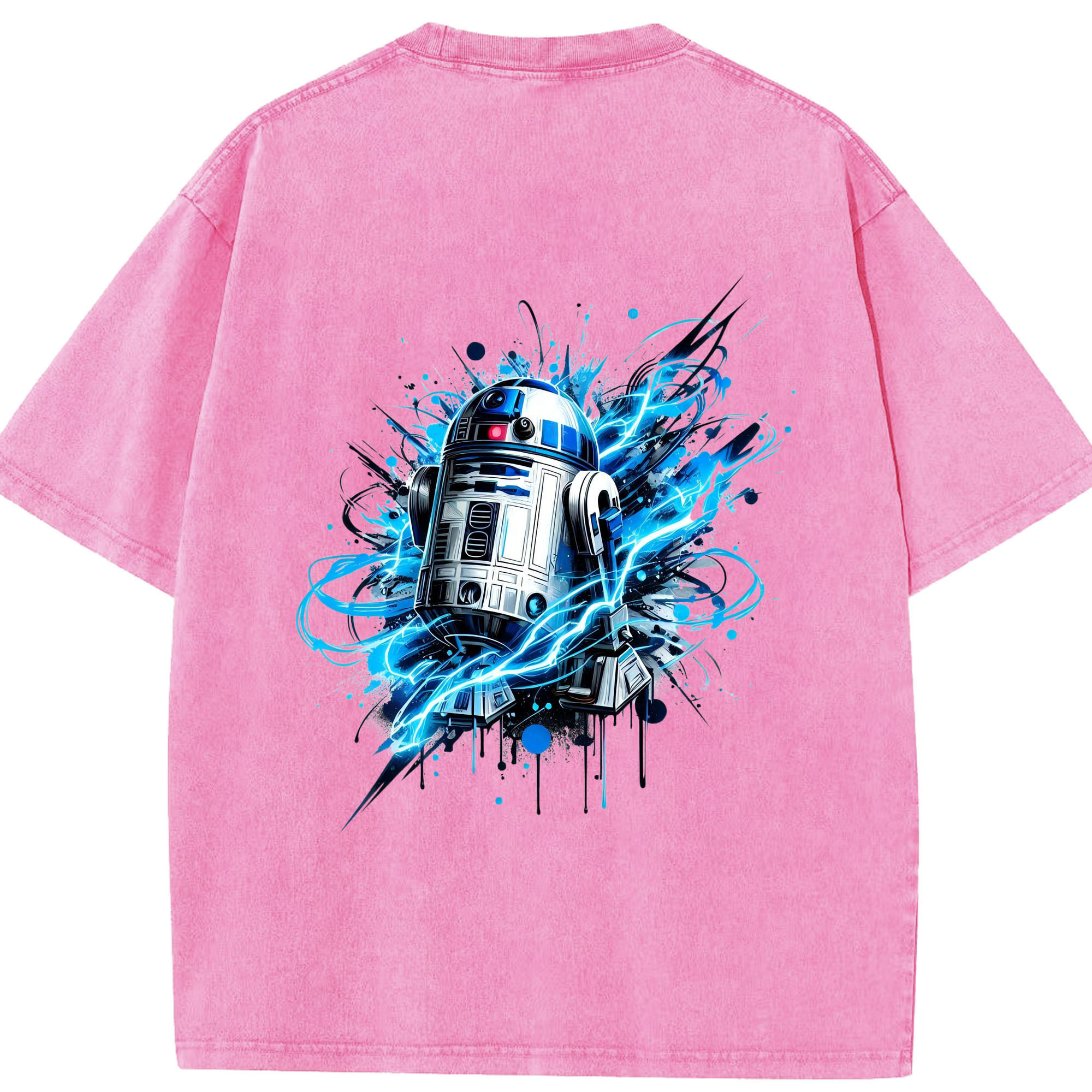 （画像用） スター・ウォーズ Star Wars 綿100% ヴィンテージ風 半袖Tシャツ（背面プリント）